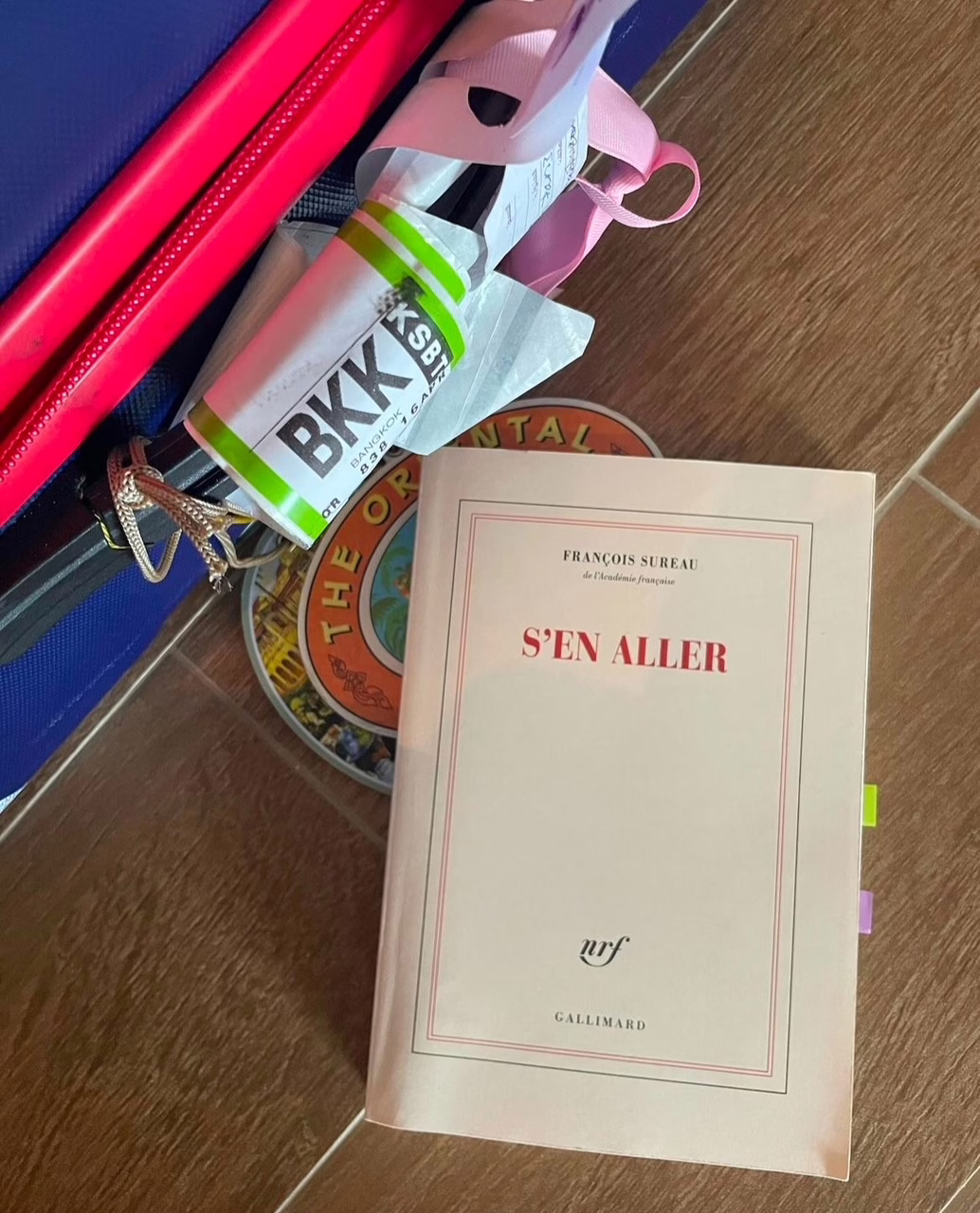 « S’en aller » de François Sureau…